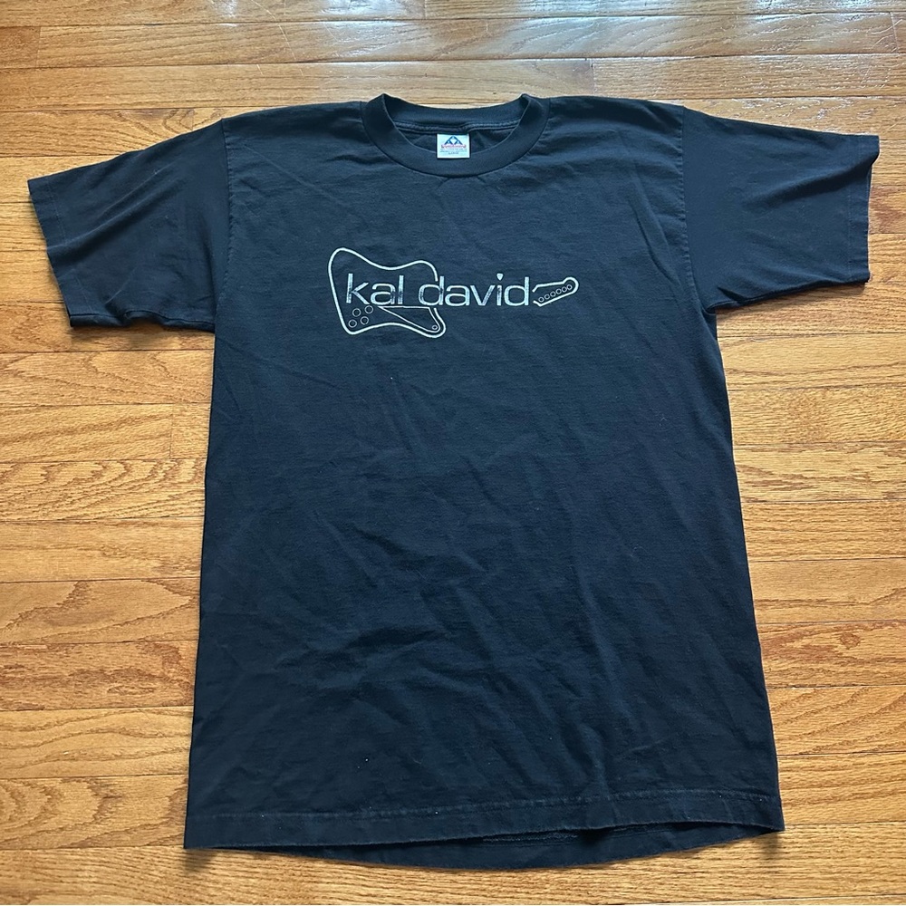 Vintage 1990s Kal David The Guitarist Single Stitch Shirt Size Large